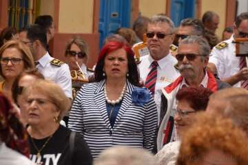 Misa, procesión y desfile de ganado en La Pardilla (Foto Francisco Javier Santana)